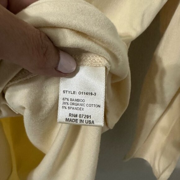 Johnny Was CALMÉ 3/4 Quarter Sleeve T-Shirt Medium - Picture 8 of 9